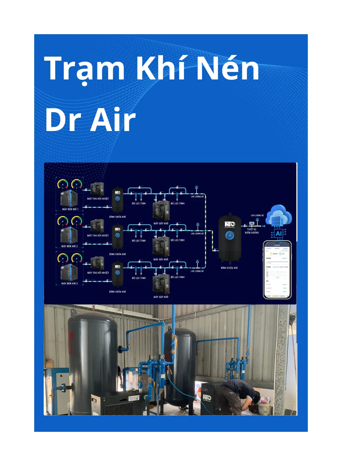 Trạm khí nén Dr Air