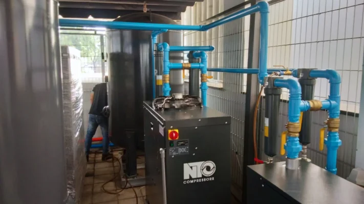 Bình chứa khí nén là gì? Cấu tạo, nguyên lý và vai trò 4 Bình chứa khí nén trong hệ thống khí nén công nghiệp NTMC